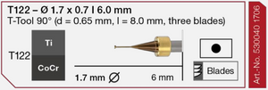 T122 Milling Tool | 6mm Shank (6mm)